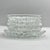 1960s 1960’s “Prescut” Pressed Glass Coaster Set- Four Drinks & One Wine Bottle - Set of 5 For Sale - Image 5 of 9