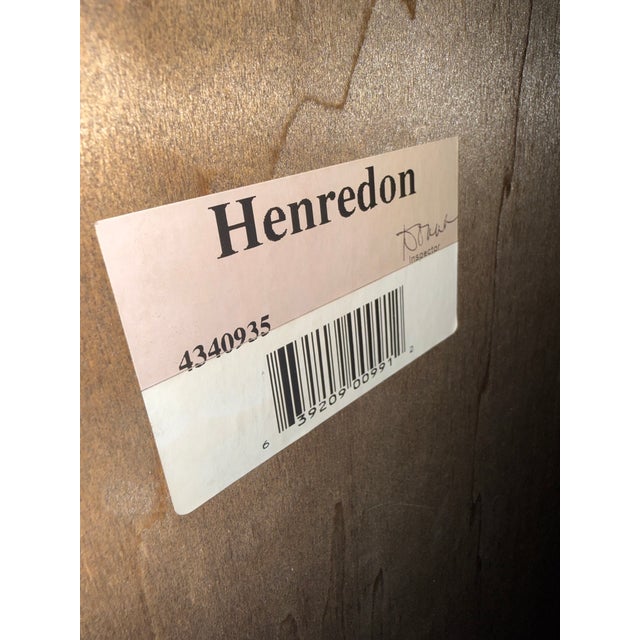 Wood Henredon - Monumental Gold & Silver Leaf Arched Display Vitrines X3 For Sale - Image 7 of 7