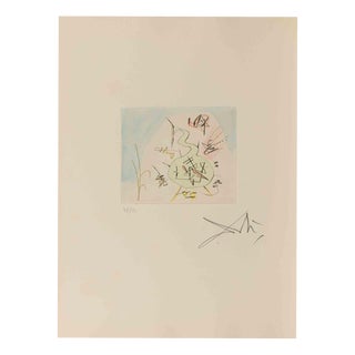 Salvador Dali, Phiole, Etching, 1968-9 For Sale