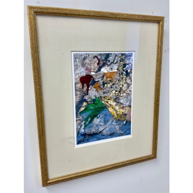 Abstract Abstract Fiji Silk Print by Patricia Wilder Titled Vestege & DIalogue, a Pair For Sale - Image 3 of 8