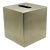 Vintage Oggetti Square Silver Tissue Box For Sale