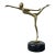 Vintage Brass Arabesque Ballerina Dancer For Sale