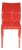 Kartell Ami Ami Chair in Red by Tokujin Yoshioka- Set of 4 For Sale