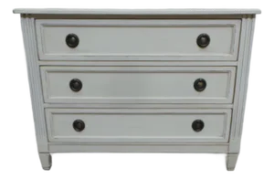 Gustavian Style 3 Drawer Chest