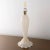 Murano glass table lamp white color with gold leaf details, handmade made in italy venetian design lighting dimensions:...