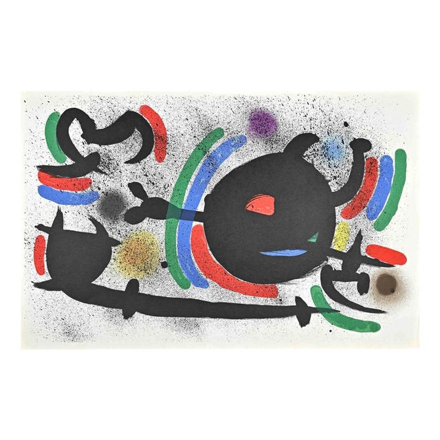 Joan Miró, Lithographe I, Plate X, 1972, Lithograph For Sale
