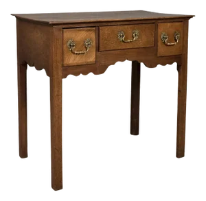 1900s Victorian Walnut Lowboy
