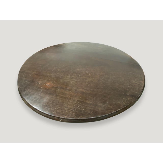 Brown Andrianna Shamaris Ulin Wood Cocktail Table For Sale - Image 8 of 18