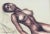 Compelling mid century nude figure study of a black woman reclining by Raul Anguiano (Mexican/American, 1915-2006), 1968....
