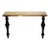 Large Marble & Brass Console Table Italy 1980s For Sale