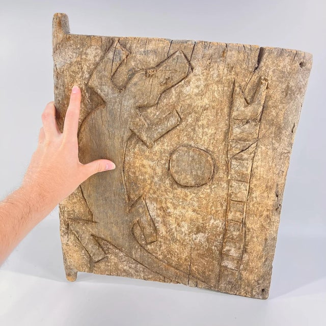 Wood Early 20th Century Dogon Granary Door Mali For Sale - Image 7 of 7