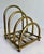 1980s Postmodern Brass Letter Holder by Geary's Beverly Hills For Sale - Image 4 of 11