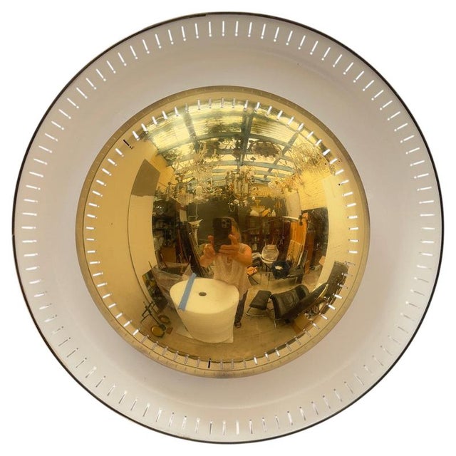 Vintage Brass Flush Mount from Kaiser, 1950s For Sale - Image 14 of 14