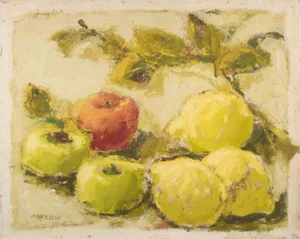 Franco Marzilli, Still Life, Oil Painting, 1970s