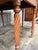 Wood Antique American Sheraton Cherry Drop Leaf Dining Table Rope Twist Legs 1830s For Sale - Image 7 of 11