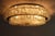 Large Space Age Ceiling Lamp in Ice Glass with 48 Tubes from Doria, 1960s For Sale - Image 6 of 14