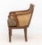Brown French Empire Style Cane Paneled Walnut Bergere For Sale - Image 8 of 9