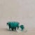 3-Piece Italian Murano Bullicante Glass Vanity Set, 1940s For Sale - Image 4 of 10