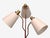 Metal Eskilstuna Elektrofabrik, Floor Lamp, Red Lacquered Metal, Brass, Sweden, 1960s For Sale - Image 7 of 13