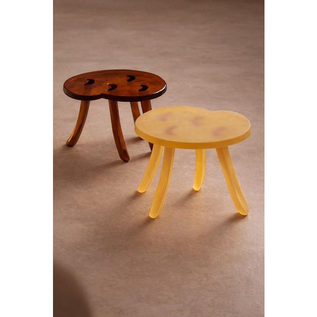 Sunburst Lung 2.0 Side Table in Hand Layered Resin by Szymon Keller For Sale - Image 17 of 18