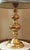 Vintage Golden Table Lamp, 1980s For Sale - Image 4 of 4