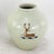 Chinese Pair of Chinese Export Celadon Porcelain Jars With Hand-Painted Stag Crest For Sale - Image 3 of 14