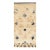 1920s Beige Field Traditional Symbols Art Antique Chinese Peking Small Rug For Sale