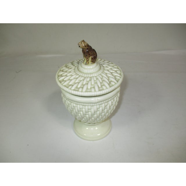 2000 - 2009 Raymond Waites Empire Porcelain Sugar and Creamer For Sale - Image 5 of 9