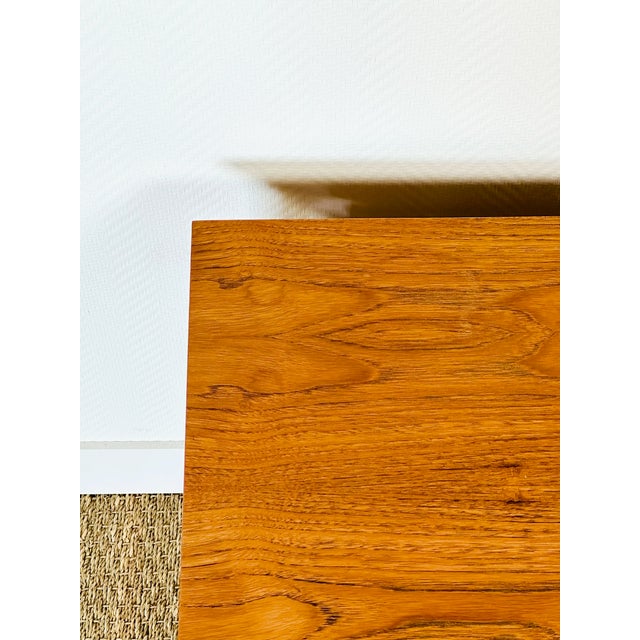 Wood Vintage Scandinavian Teak Nesting Coffee Tables, 1960s, Set of 5 For Sale - Image 7 of 18