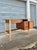 Mid Century Double-Sided Writers Desk with Sliding Cane Door Storage by Hooker for Mainline. This desk can be enjoyed from...