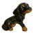 Vintage Goebel Black & Tan Daschund Figurine For Sale