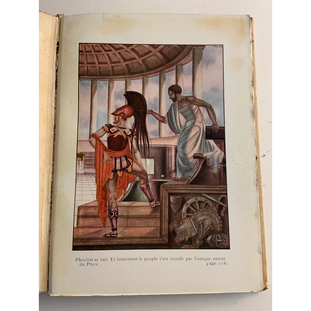 Green 1934 Athenes Athens Guide Book For Sale - Image 8 of 9