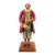 18th Century Neapolitan Crèche Figure, Terracotta & Wood Elderly Man For Sale