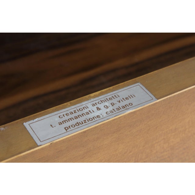 Wood Vintage Sideboard by Tittina Ammannati & Vitelli Giampiero for Catalano, 1970s For Sale - Image 7 of 10