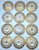 Late 19th Century Set of 12 Belle Époque Cut Glass and Gilt Dessert Plates, circa 1890–1910 For Sale - Image 5 of 18