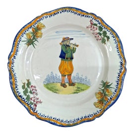 Example of Henriot Quimper Decorative Plates