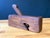 Antique Handcrafted Wood Plane 9.5 Inches Long With a Forged Steel Cutting Blade For Sale - Image 4 of 10