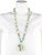 Late 20th Century Late 20th Century 18k / 14k Yellow Gold Jadeite Bead Pendant Necklace For Sale - Image 5 of 6