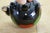 Mid 20th Century Japanese Redware Kitchen Wall Pocket Spice Rack Tea Coffee Shakers Set 8" For Sale - Image 14 of 18