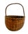 American Antique American Gathering Basket For Sale - Image 3 of 6