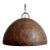 Vintage Iron Farmhouse Industrial Pendant Light For Sale