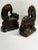 Charming Art Deco copper or bronze horse bookends. Beautiful, lyrical design.