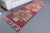 Vintage Turkish Hand-Knotted Wool Cotton Pink Runner Rug For Sale In New York - Image 6 of 12