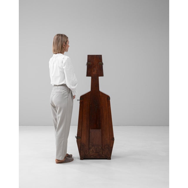 1890s French Modernist Cubist Wooden Cello Case For Sale - Image 18 of 18