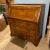 European Pine Secretary Desk with 3 graduating drawers. Slant front Opening to reveal a fitted interior with pigeon holes...