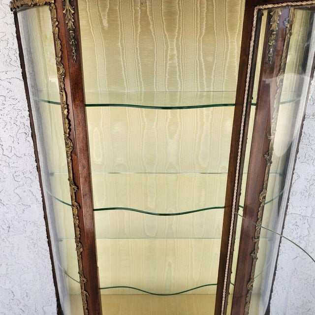 19th Century French Vernis Martin Vitrine Louis XVI For Sale - Image 12 of 12