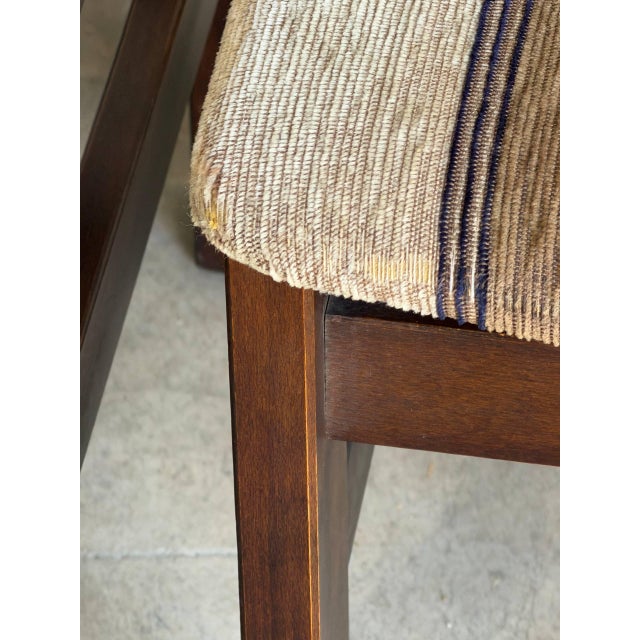 Wood Set of 4 Danish Mid Century Modern Dining Chairs Vintage Scandinavian Wood Chairs For Sale - Image 7 of 10