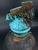 Contemporary Late 20th Century Signed George Whitten Raku Studio Pottery Lidded Sculptural Vessel For Sale - Image 3 of 9