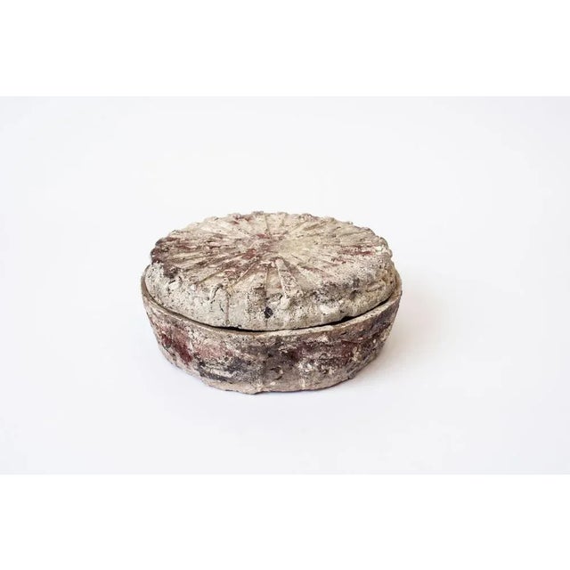 Contemporary Red White Yugen No. 4 Bowl in Stonewares by Yusuké Y. Offhause For Sale - Image 3 of 7