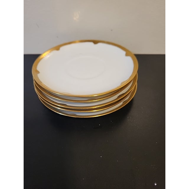 Antique Selb Heinrich Dessert Plates - Set of 5 For Sale In San Francisco - Image 6 of 7